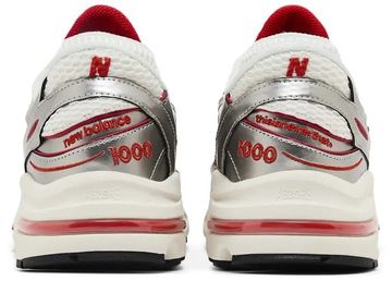 Foto do produto Tênis New Balance ThisisNever x 1000 Silver Valiant Poppy