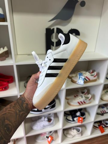 Foto do produto Tênis Adidas Sambae White Black Gum (PRONTA ENTREGA)
