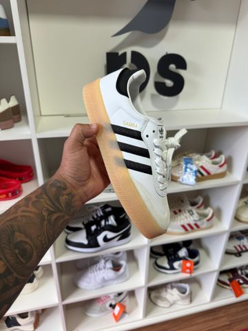 Foto do produto Tênis Adidas Sambae White Black Gum (PRONTA ENTREGA)