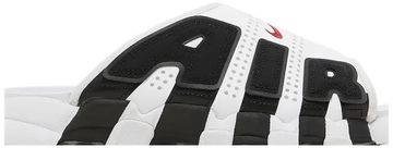 Foto do produto Slide Air More Uptempo White Black Red
