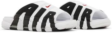Foto do produto Slide Air More Uptempo White Black Red