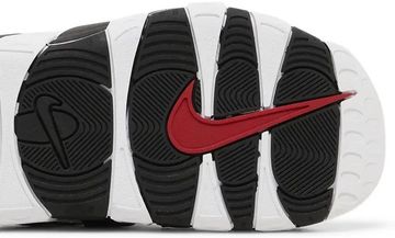 Foto do produto Slide Air More Uptempo White Black Red