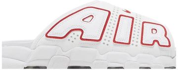 Foto do produto Slide Air More Uptempo White University Red