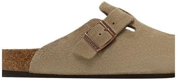 Foto do produto Slide Birkenstock  Boston Soft Footbed Suede  Taupe