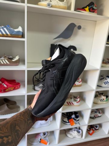Foto do produto Tênis Asics Gel Nimbus 25 Triple Black (PRONTA ENTREGA)