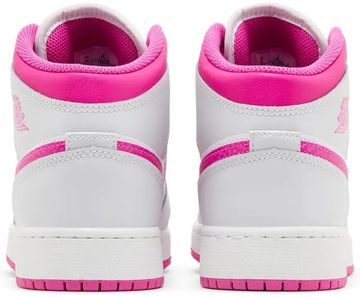 Foto do produto Tênis Air Jordan 1 Mid GS Fire Pink