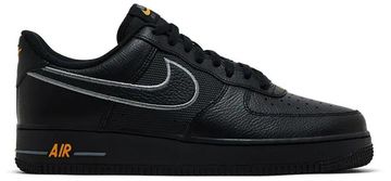 Foto do produto Tênis Nike Air Force 1 Low Black Laser Orange