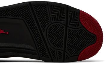 Foto do produto Tênis Air Jordan 4 RM Black Varsity Red