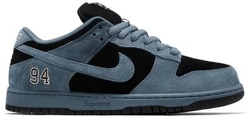 Foto do produto Tênis Nike Supreme x Nike Dunk Low SB Ocean Fog