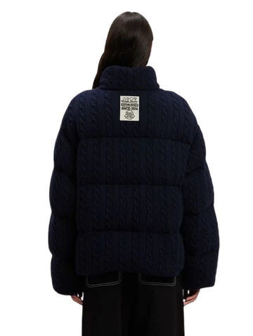 Foto do produto Jaqueta Moncler X Palm Angels Austru Wool Down Jacket Blue Navy