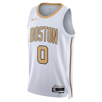Foto do produto Regata NBA Boston Celtics 25/26 City Edition Swingman Jersey Jayson Tatum 0 White