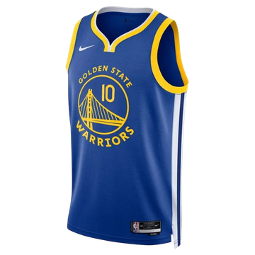 Foto do produto Regata NBA Golden State Warriors Icon Edition Swingman Jersey Azul Royal Jimmy Butler III 10