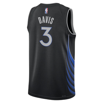 Foto do produto Regata Dallas Mavericks City Edition 25/26  Anthony Davis 3 Black