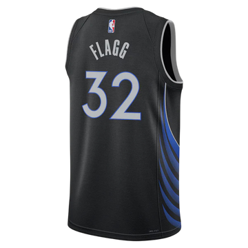 Foto do produto Regata Dallas Mavericks City Edition 25/26 Cooper Flagg 32  Black