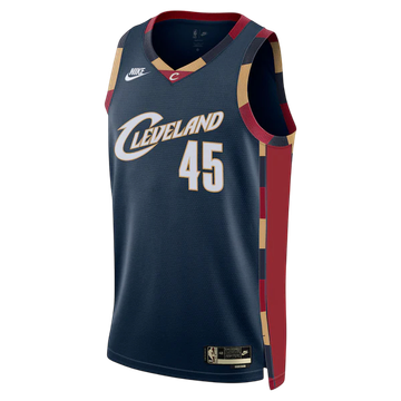 Foto do produto Regata NBA Cleveland Cavaliers Classic Edition 25/26 Donovan Mitchell Jr. 45