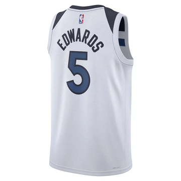 Foto do produto Regata NBA Minnesota Timberwolves Association Edition Swingman Jersey Anthony Edwards 5 Branca