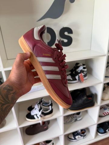 Foto do produto Tênis Adidas Samba OG Burgundy Gum (PRONTA ENTREGA)