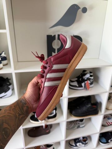 Foto do produto Tênis Adidas Samba OG Burgundy Gum (PRONTA ENTREGA)