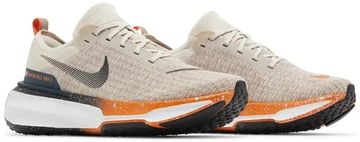 Foto do produto Tênis Nike ZoomX Invincible Run Flyknit 3 Oatmeal Safety Orange