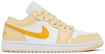 Foto do produto Tênis Air Jordan 1 Low Sail Yellow Ochre