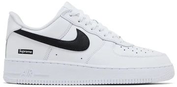 Foto do produto Tênis Nike Supreme x Air Force 1 Low Box Logo - White Black