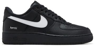 Foto do produto Tênis Nike Supreme x Air Force 1 Low Box Logo - Black White