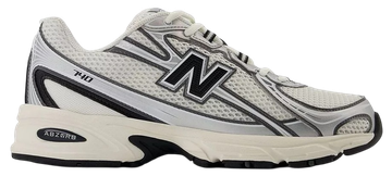 Foto do produto Tênis New Balance 740 Sea Salt Black Silver Metallic