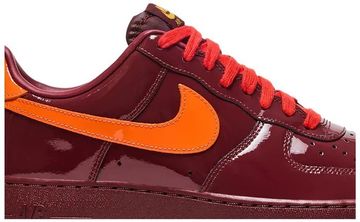 Foto do produto Tênis Nike Air Force 1 Low Patent Leather Dark Team Red