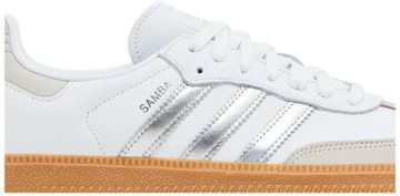 Foto do produto Tênis Adidas Samba OG White Silver Metallic Grey