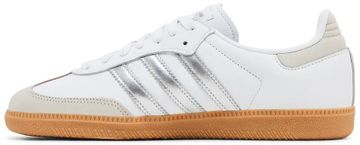 Foto do produto Tênis Adidas Samba OG White Silver Metallic Grey