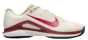 Foto do produto Tênis Nike Court Air Zoom Vapor 12 HC Pale Ivory Sail Team Red Rush Pink