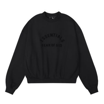 Foto do produto Moletom Fear of God Essentials Crewneck Sweatshirt Black