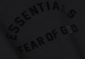 Foto do produto Moletom Fear of God Essentials Crewneck Sweatshirt Black
