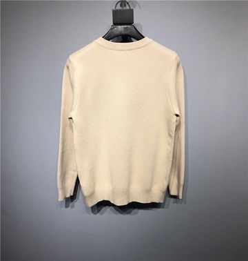 Foto do produto Jaqueta Burberry Horseferry Square Jacquard Sweater Cream