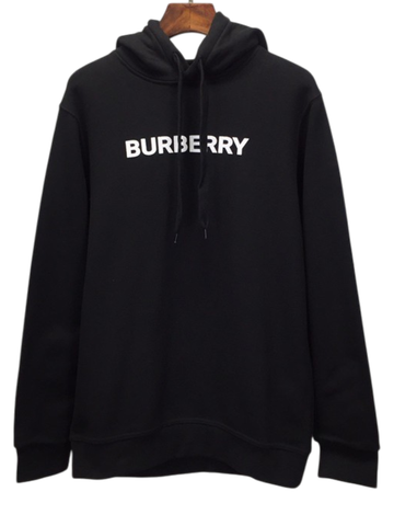 Foto do produto Moletom  Burberry Logo Print Cotton Hoodie Black
