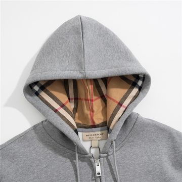 Foto do produto Jaqueta Burberry Vintage Check Lining Cotton Blend Hoodie