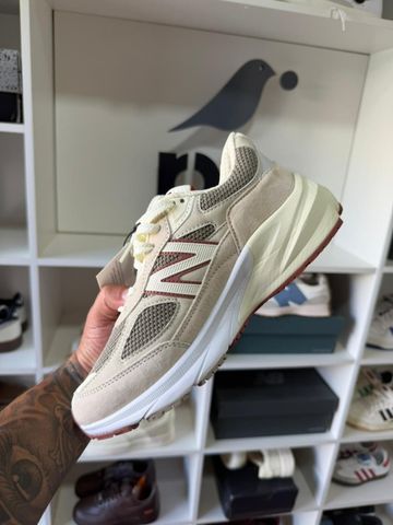 Foto do produto Tênis New Balance Loro Piana x 990v6 Raw Cashew (PRONTA ENTREGA)