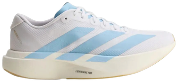 Foto do produto Tênis Adidas Adizero Evo SL Cloud White Clear Blue Matte Gold