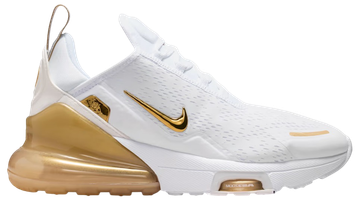 Foto do produto Tênis Nike Air Max 270 Premium White Team Gold