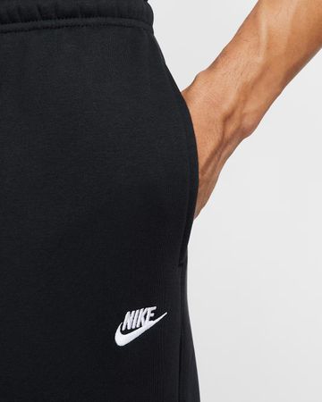 Foto do produto Calça Moletom Nike Club Open-Hem Fleece Black