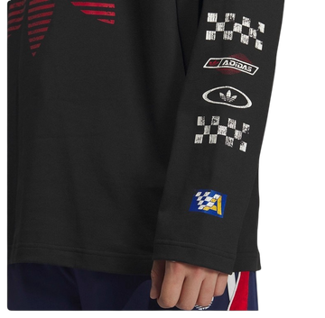Foto do produto Moletom Adidas Originals SS25 MOTO Black