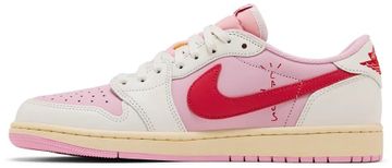 Foto do produto Tênis Travis Scott x  Air Jordan 1 Retro Low OG Sail Tropical Pink