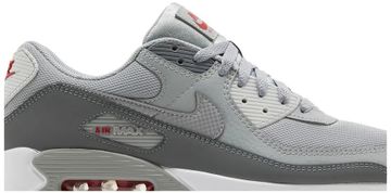 Foto do produto Tênis Nike Air Max 90 Light Smoke Grey Red