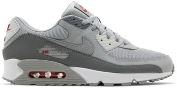 Foto do produto Tênis Nike Air Max 90 Light Smoke Grey Red