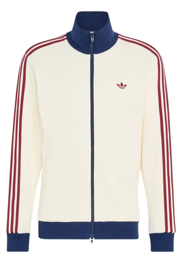 Foto do produto Jaqueta Adidas Waffle Track Cream White