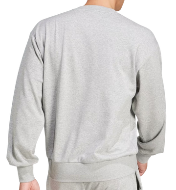 Foto do produto Moletom Adidas Essentials Feelcozy French Terry Sweatshirt Medium Grey Heather