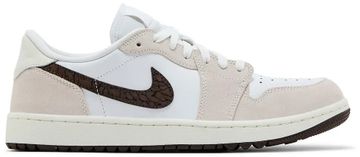 Foto do produto Tênis Air Jordan 1 Low Golf Light Orewood Elephant