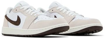 Foto do produto Tênis Air Jordan 1 Low Golf Light Orewood Elephant