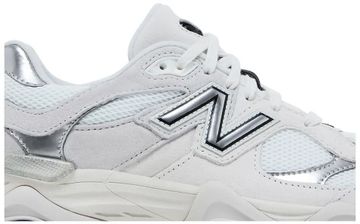 Foto do produto Tênis New Balance 9060 White Black Metallic Silver