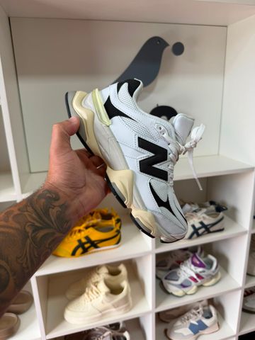 Foto do produto Tênis New Balance 9060 White Black (PRONTA ENTREGA)